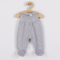 Baba lábfejes nadrág New Baby Classic II szürke