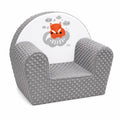 Gyermek fotel New Baby Róka szürke