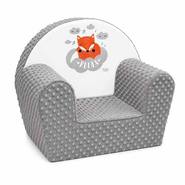 Gyermek fotel New Baby Róka szürke