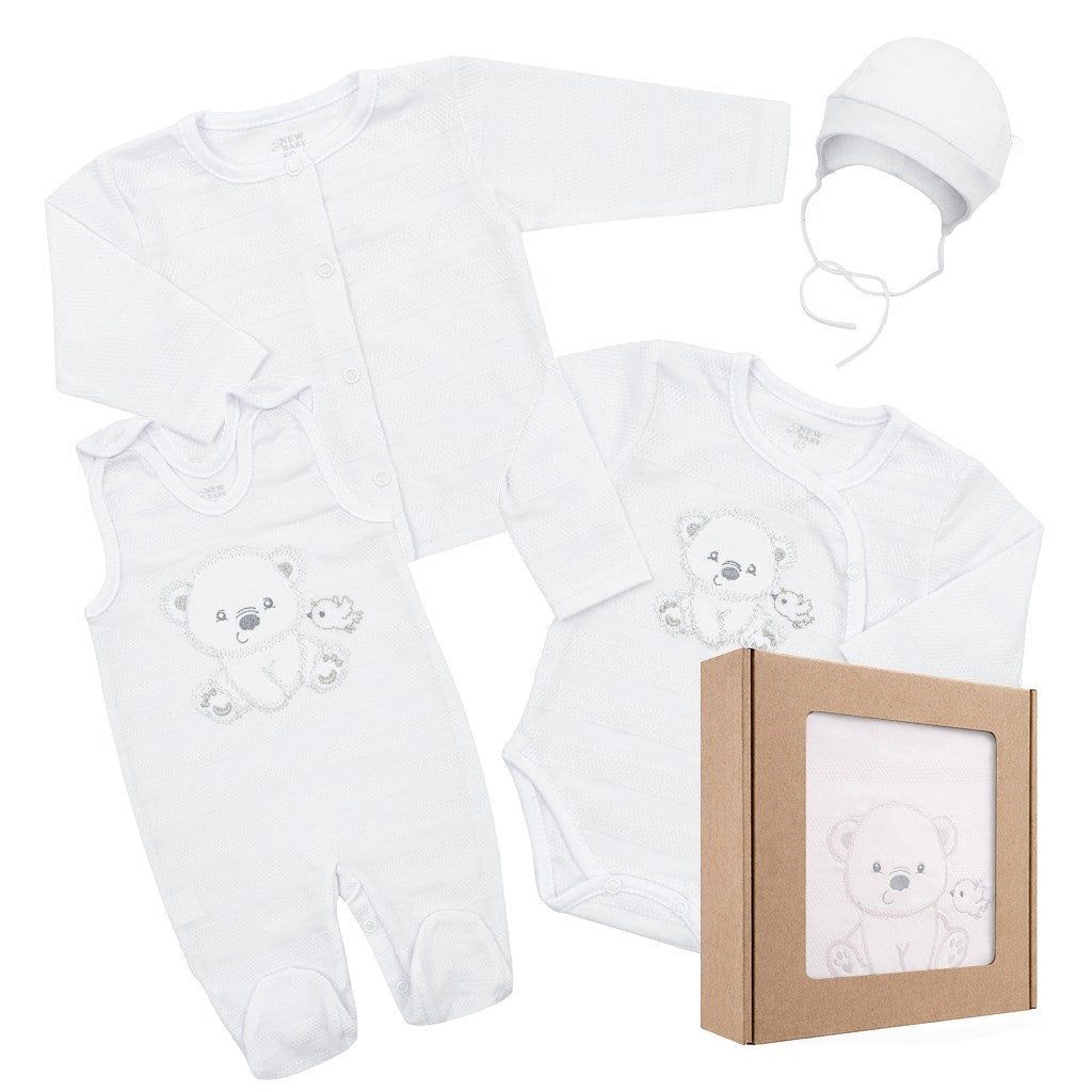 Baba együttes New Baby Sweet Bear fehér