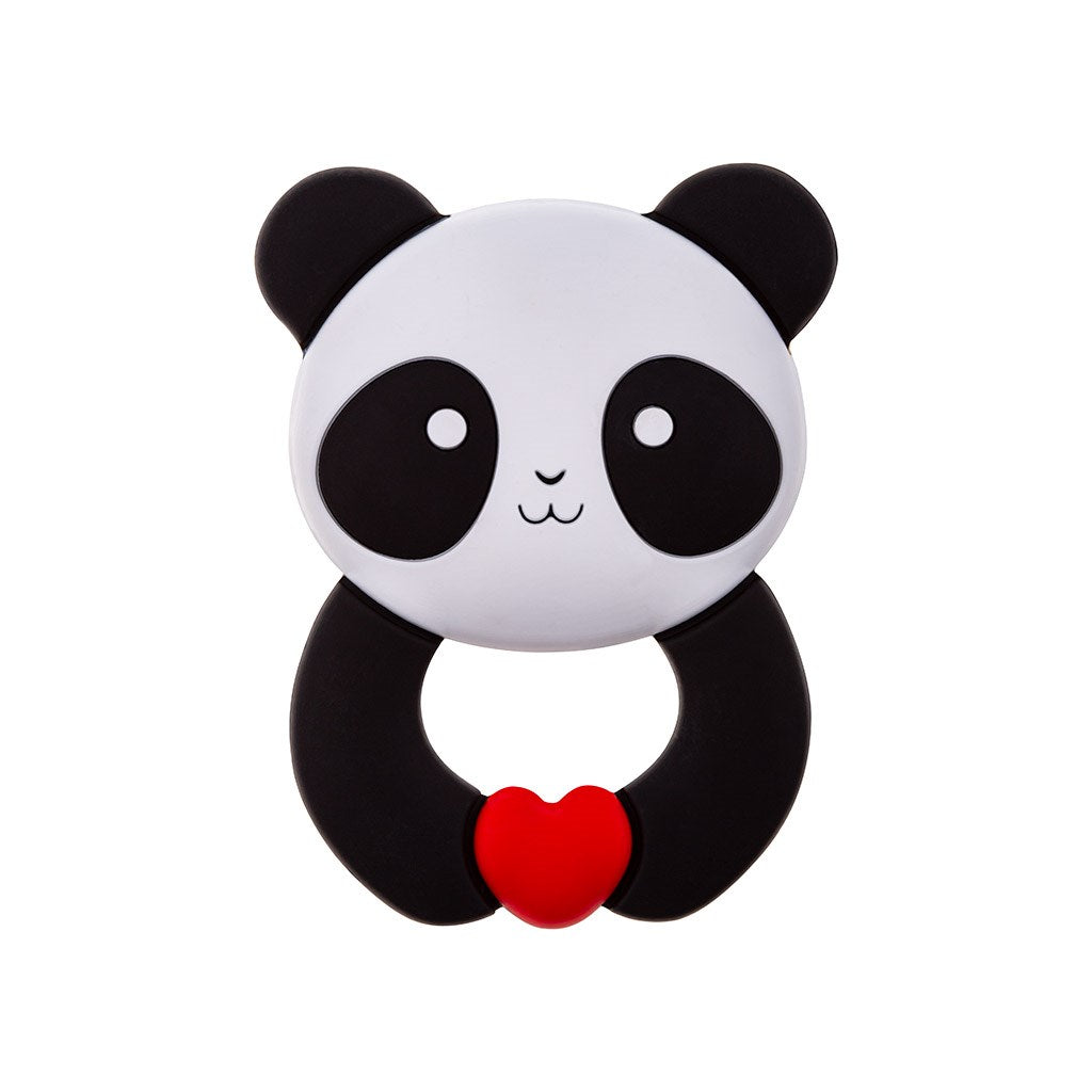 Gyermek szilikon hűsítő rágóka Akuku Panda