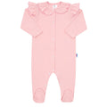 Baba pamut kezeslábas New Baby Stripes rózsaszín