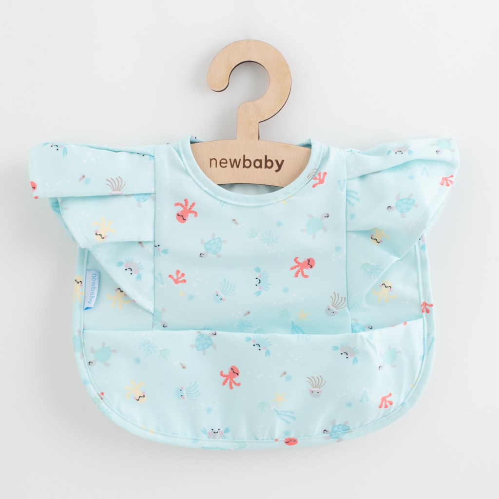 Baba luxus fodros előke  New Baby fodros 35 x 27 cm