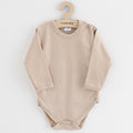 Baba body teljes hosszában patentos New Baby Classic II világos bézs