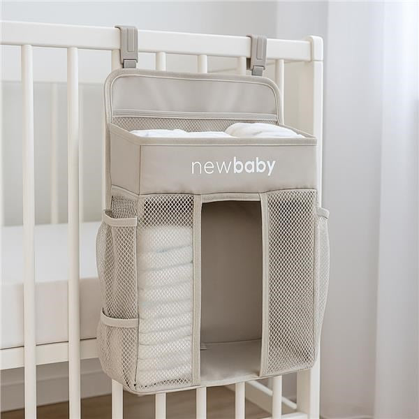 Kiságy szervező TinyTidy New Baby szürke