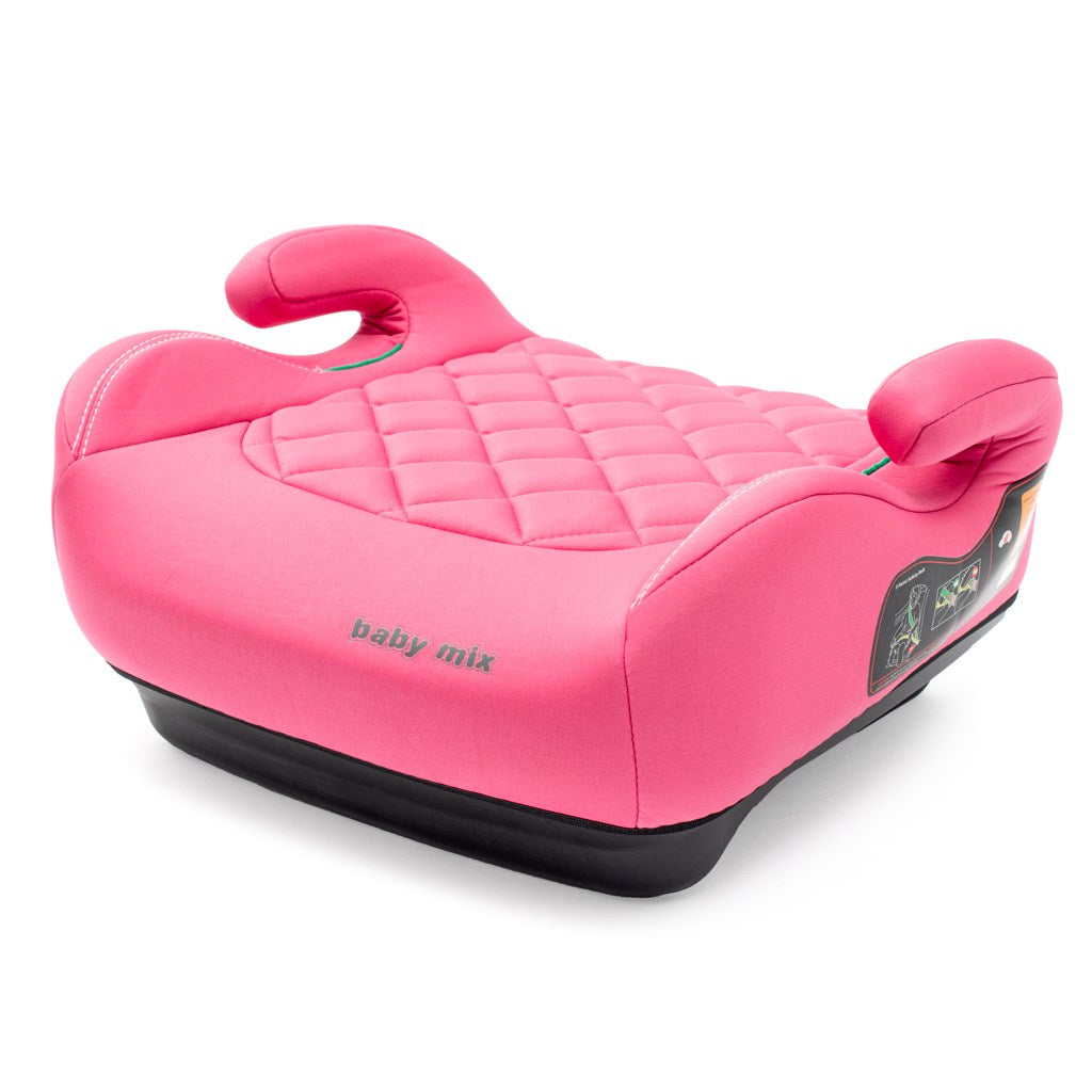 Autós ülésmagasító BABY MIX HERO I-SIZE 2026 pink