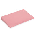 Muszelin Baba párna huzat- ék alakú New Baby STANDARD 59x37cm pink