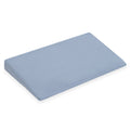 Muszelin Baba párna huzat- ék alakú New Baby STANDARD 59x37cm  blue
