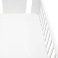 Jersey lepedő kiságyba New Baby 120x60 white