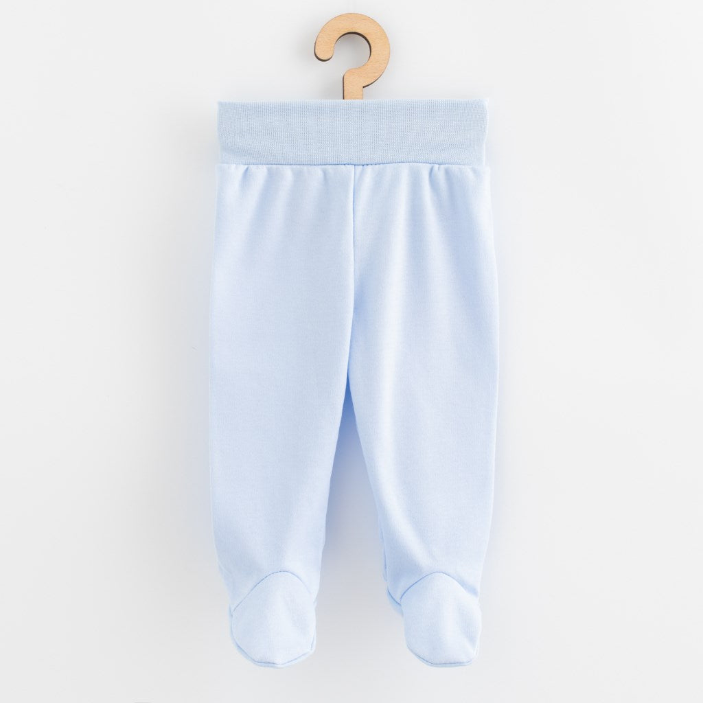 Baba lábfejes nadrág New Baby Classic II kék