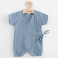 Baba nyári muszlin kezeslábas New Baby blue