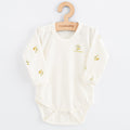 Baba Biopamut hosszú ujjú body New Baby Olives