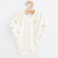Baba Biopamut hosszú ujjú body New Baby Olives