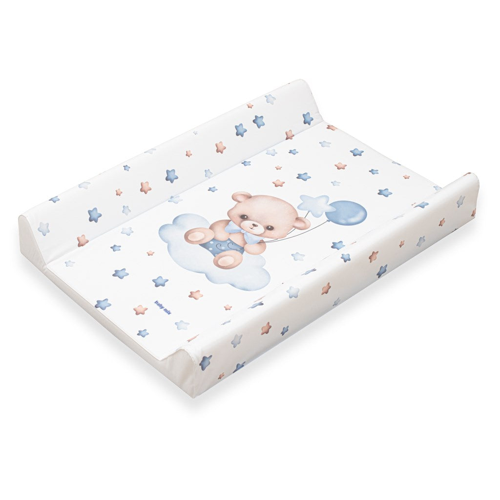 Pelenkázó lap Baby Mix Maci 47x70cm kék