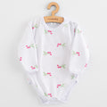 Baba body teljes hosszában patentos New Baby Classic II raspberry