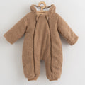 Téli kezeslábas lábfej nélkül New Baby Teddy Winter