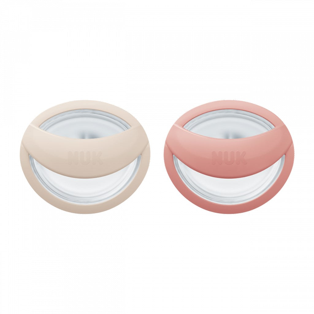 Baba cumi  NUK Perfect Match 0-6m 2 db beige/red
