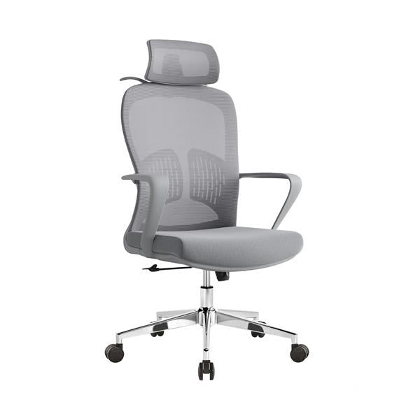 Baby Mix ergonómikus irodai szék fejtámlával és deréktámasztékkal fekete