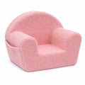 Gyermek fotel oldalsó zsebbel New Baby Teddy pink