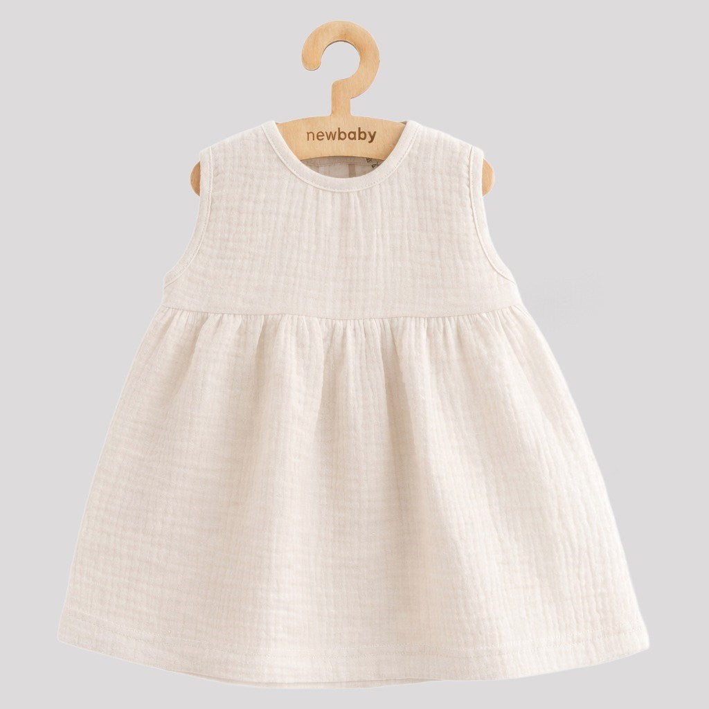 Baba muszlin ruha New Baby Ella linen