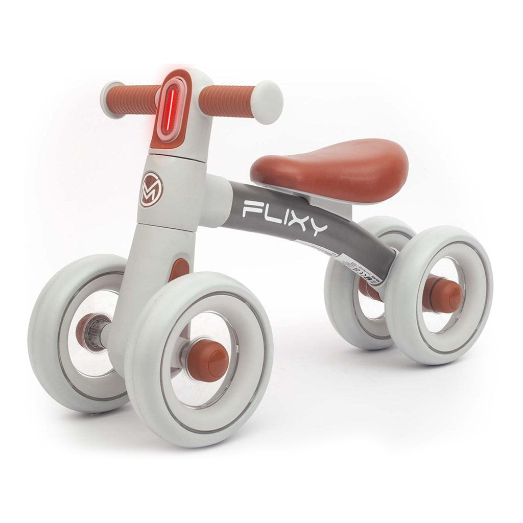 FLIXY futóbicikli LED világítással Milly Mally– grey
