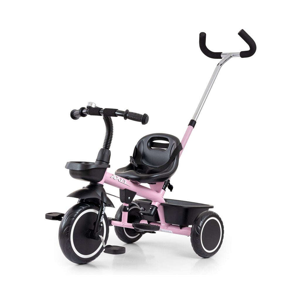 Gyerek háromkerekű bicikli Milly Mally Axel pink