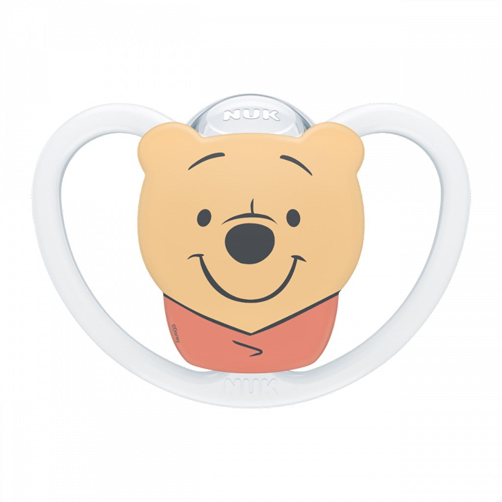 Baba cumi NUK Perfect Match Air Disney Maci Pu  6-18 hónapos white