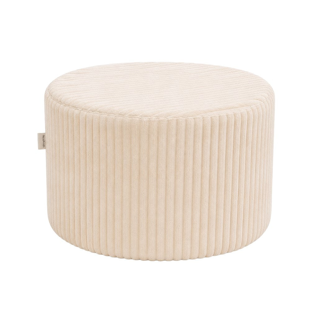Gyermek  puff Kordbársony New Baby cream