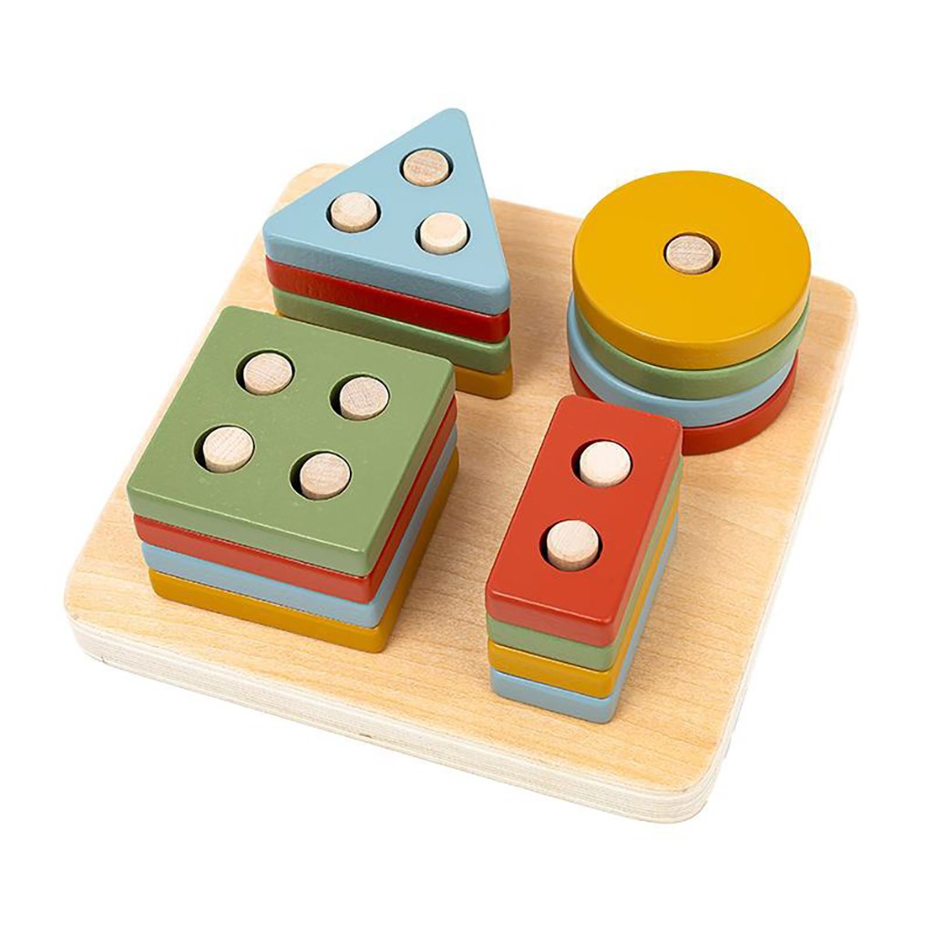 Fa geometriai formakirakó a legkisebbeknek Baby Mix