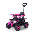 Elektromos négykerekű 2 az 1-ben Milly Mally Star ATV pink