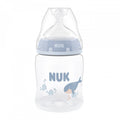 Baba cumisüveg NUK First Choice Temperature Control 150 ml Whale